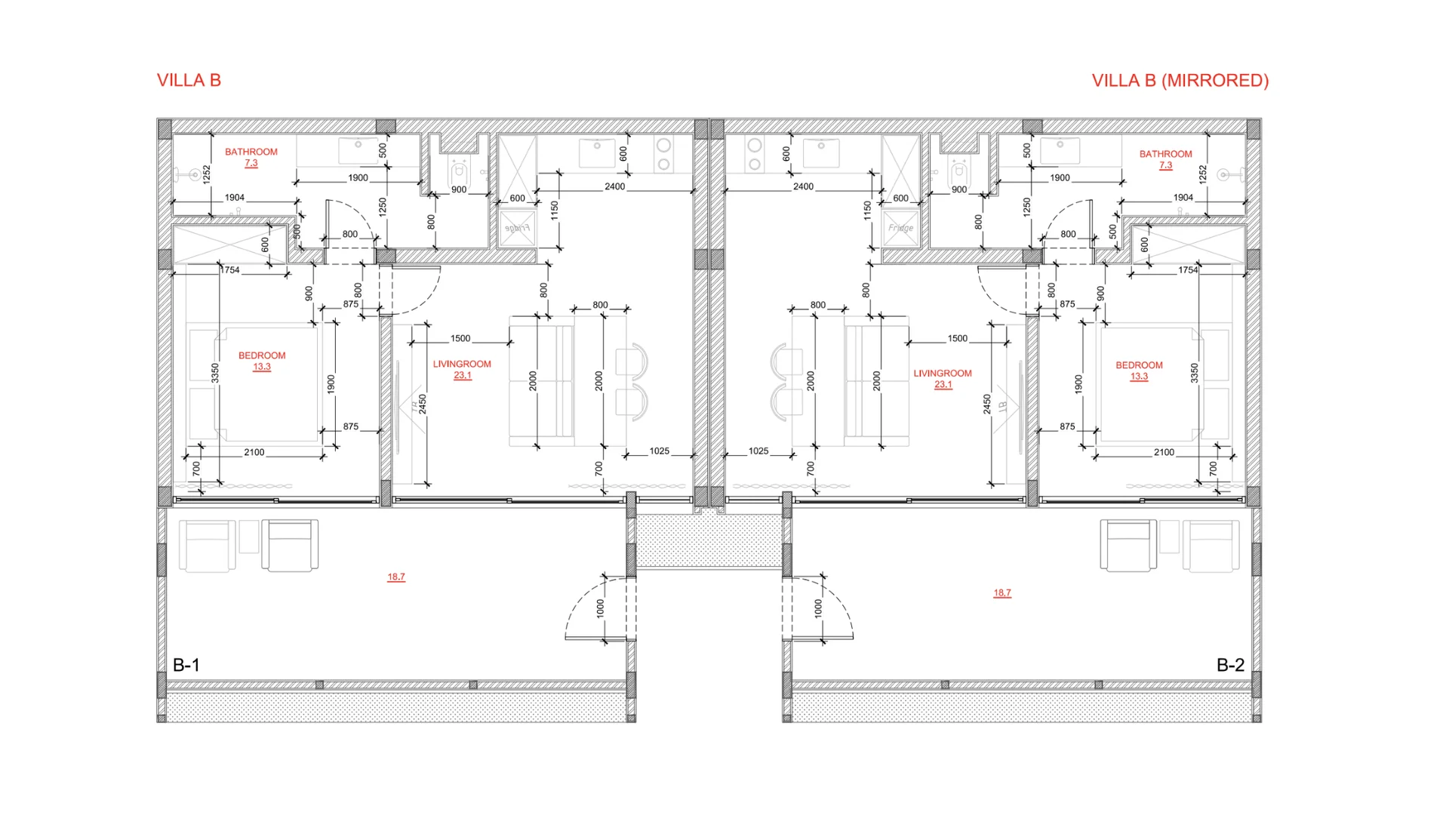 Планування Villa B