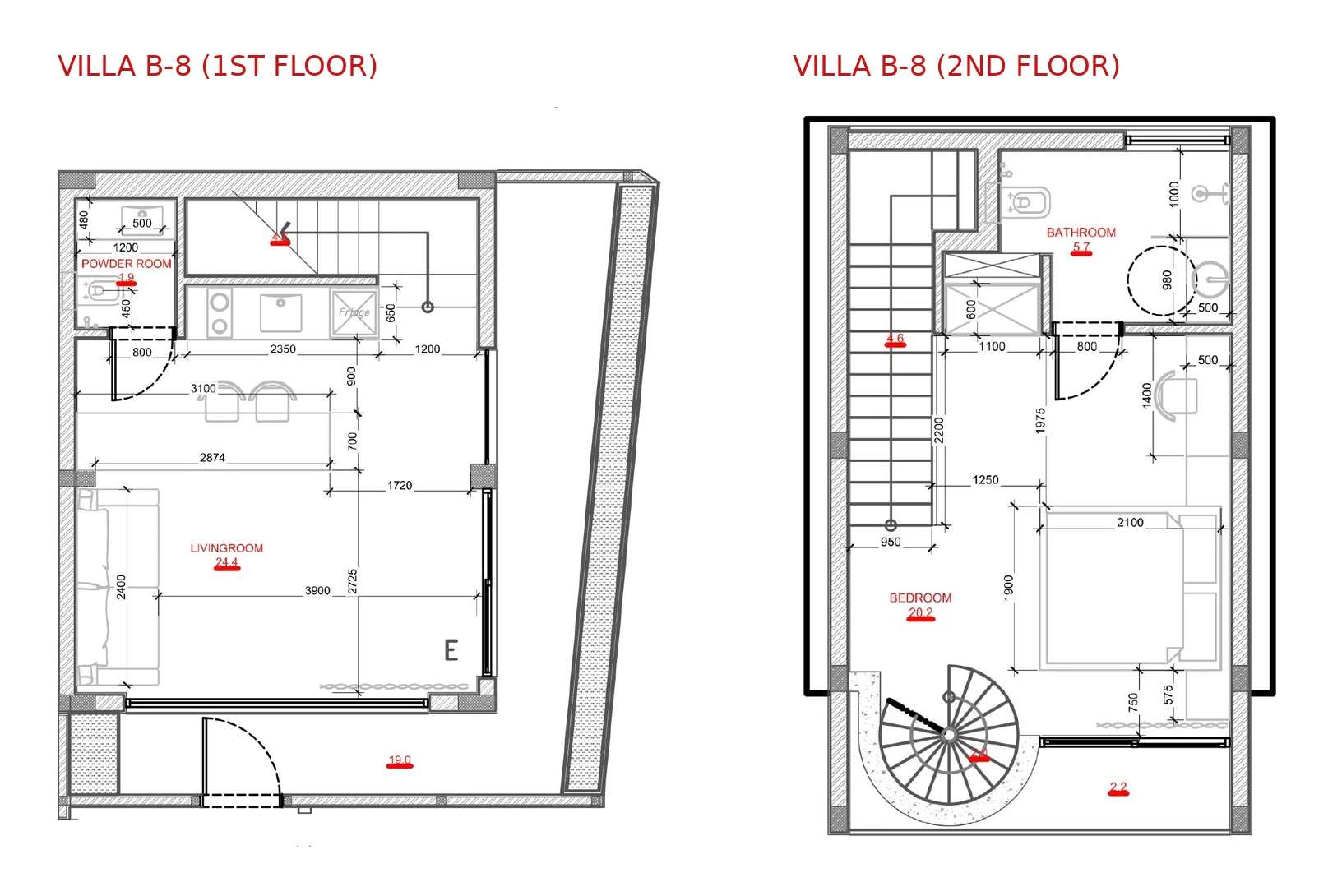 Планування Villa B-8