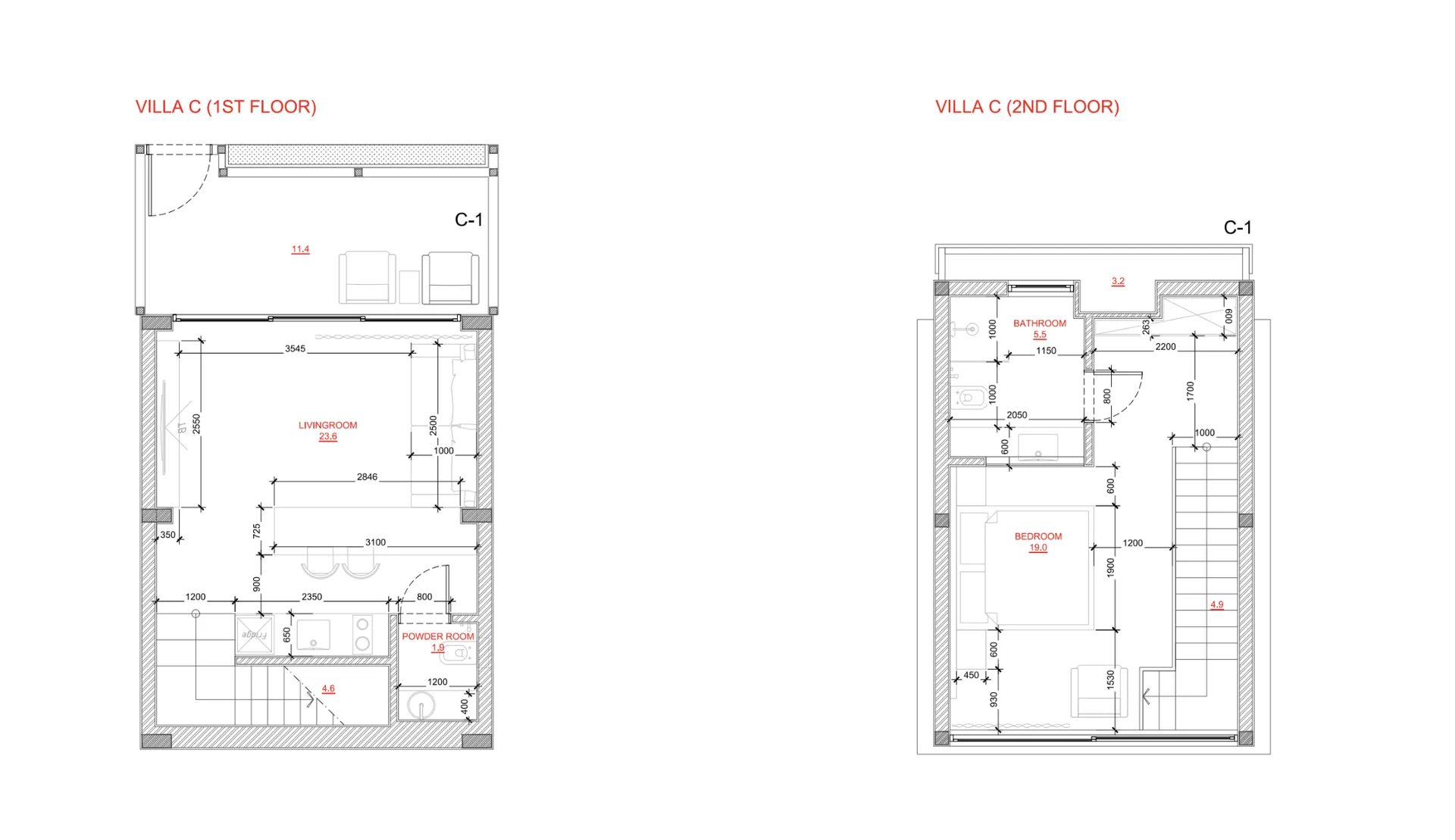 Планування Villa C