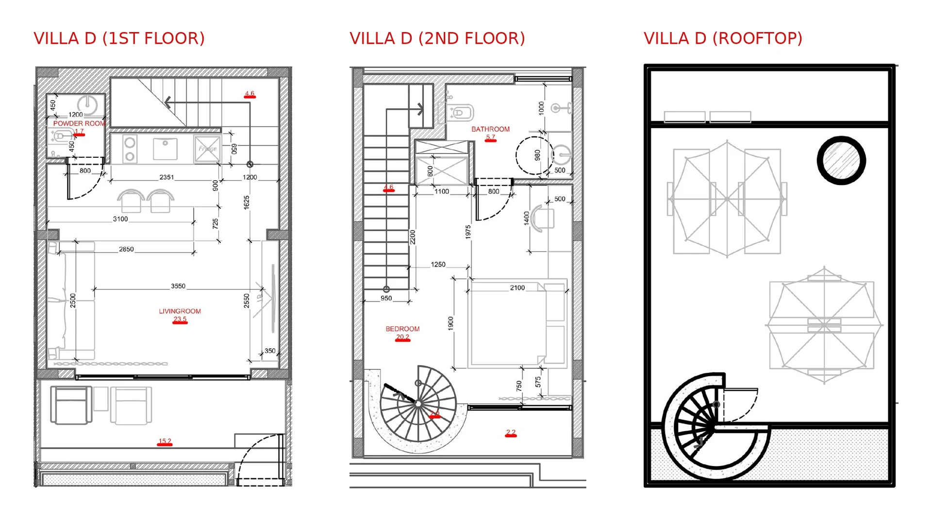 Планування Villa D